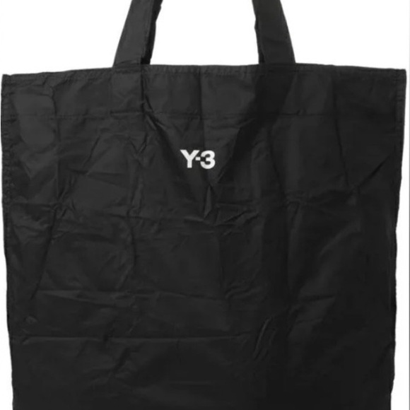 Y-3 Black Nylon Tote - Picture 2 of 10
